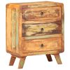 vidaXL Credenza 60x35x75 cm in Legno Massello di Recupero