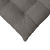 vidaXL Cuscini per Seduta 4 pcs Grigio chiaro 40 x 40 x 6 cm