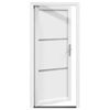 vidaXL Porta Frontale Antracite PVC