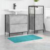 vidaXL Tappetino da bagno antiscivolo Turchese 50 x 80 cm PP