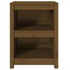 vidaXL Libreria Marrone ambra 50x35x68 cm in Legno Massello di Pino