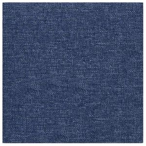vidaXL Testiera da Parete 12 pz 30 x 30 cm Blu Tessuto