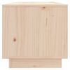 vidaXL Mobile Porta TV 90x35x35 cm in Legno Massello di Pino