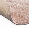 vidaXL Tappeto Shaggy 160 cm Rosa Antico