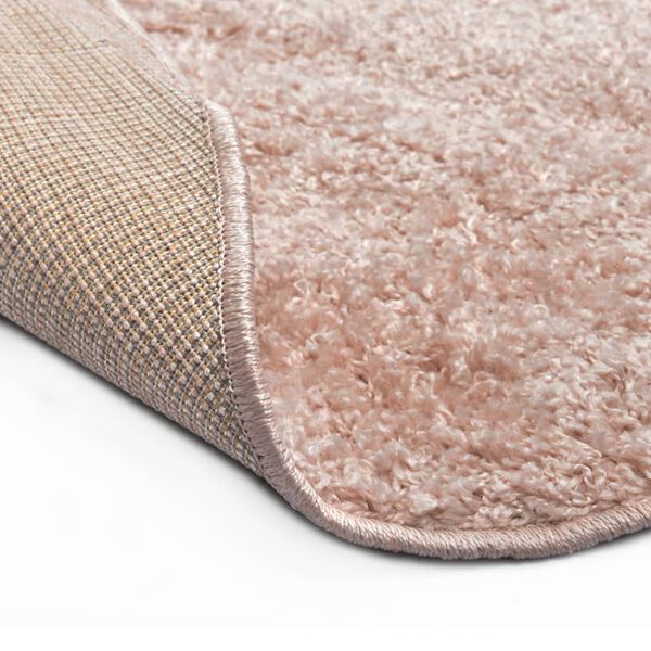 vidaXL Tappeto Shaggy 160 cm Rosa Antico