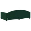 vidaXL Letto da Giorno Verde Scuro 100x200 cm in Velluto