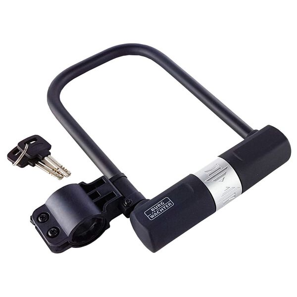 BURG-W&Auml;CHTER Lucchetto per Bicicletta 1580 HB Nero