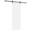 vidaXL Porta scorrevole ORKDAL Bianco 83 x 232 cm