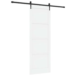 vidaXL Porta scorrevole ORKDAL Bianco 83 x 232 cm