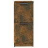 vidaXL Credenza Rovere Fumo 30x30x70 cm in Legno Multistrato