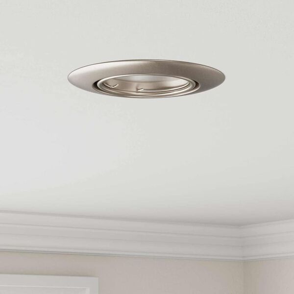 vidaXL Spotlight 6 pcs Argento 9 x 9 x 2.5 cm Metallo