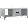 vidaXL Tavolino Salotto Grigio Cemento 102x50x40 cm Legno Multistrato