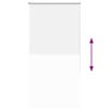 vidaXL Tenda a Rullo Oscurante 65x175 cm Larghezza Tessuto 60,7 cm