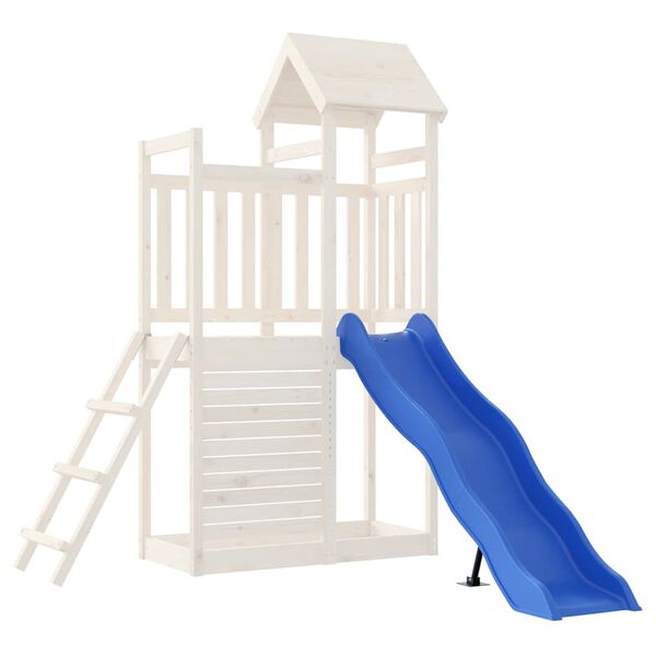 vidaXL Scivolo per Bambini Blu 174x38 cm in Polipropilene