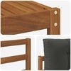 vidaXL Set di divani da esterno con cuscino 8 pcs Naturale e Antracite