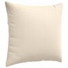 vidaXL Cuscini da Divano 2 pcs Beige 50 x 50 cm Tessuto