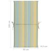vidaXL Cuscini per Sedie Giardino 2 pz Multicolori 100x50x3 cm