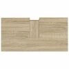 vidaXL Armadietto da Bagno Rovere Sonoma 65x33x60 cm Legno Multistrato