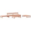 vidaXL Set Divani Giardino 5 pz con Cuscini Legno Massello di Douglas