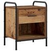 vidaXL Armadio da Notte Legno antico 40 x 30 x 50 cm