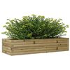 vidaXL Fioriera da Giardino 110x40x23 cm in Legno di Pino Impregnato