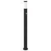 vidaXL Lampada a paletto con sensore 110 cm Acciaio Inox IP44