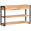 vidaXL Credenza 120x30x75 cm in Legno Massello di Acacia
