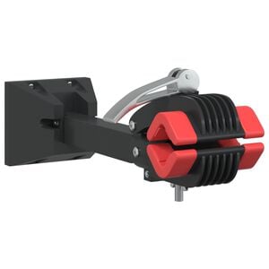 vidaXL Supporto Riparazione Bici da Parete Pieghevole in Acciaio