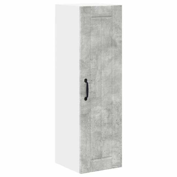 vidaXL Mobile da cucina Grigio cemento 30 x 31 x 100 cm