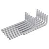 vidaXL Chiave Esagonale 12 pz Argento 20 x 52 mm Acciaio