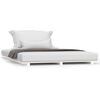 vidaXL Letto senza Materasso Bianco 140x190 cm Legno Massello di Pino