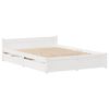 vidaXL Letto senza Materasso Bianco 140x200 cm Legno Massello di Pino