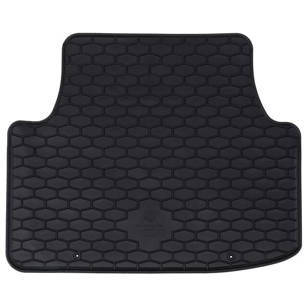 vidaXL Tappetino per Auto 4 pcs Nero VW TIGUAN TDI Gomma