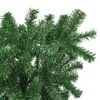 vidaXL Albero di Natale Artificiale Capovolto con Supporto Verde 150 cm PVC