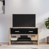 vidaXL Mobile Porta TV Nero 82x38x45 cm in Legno Multistrato