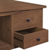 vidaXL Tavolino da Salotto 68x68x33 cm in Legno Massello di Teak