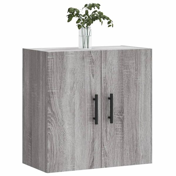 vidaXL Mobile Pensile Grigio Sonoma 60x31x60 cm in Legno Multistrato