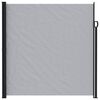 vidaXL Tenda laterale retrattile Grigio 300 x 220 cm Poliestere