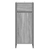 vidaXL Mobile da Bagno con cassetto Grigio Sonoma 40 x 30 x 100 cm