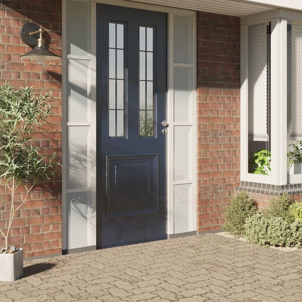 vidaXL Pellicola Statica Smerigliata Bianco 90x500 cm PVC