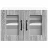 vidaXL Mobile da cucina 2 pcs Grigio Sonoma 60 x 31 x 40 cm