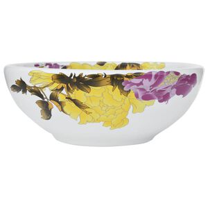 vidaXL Lavabo da Appoggio Multicolore Rotondo &Phi;41x14 cm Ceramica