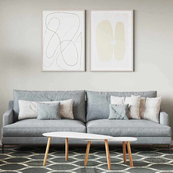 vidaXL Pittura murale Marrone 16,5 x 16,5 x 16 cm Stampa da parete