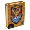 UNIDRAGON Puzzle in Legno 197 pz Fiery Fox Medio 22x32 cm