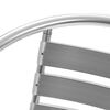 vidaXL Sedie Impilabili per Esterno 2 pz in Alluminio