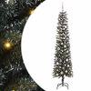 vidaXL Albero di Natale artificiale con 300 LED Verde 210 cm
