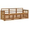 vidaXL Set divani 3 pcs Legno di Acacia Massello