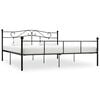 vidaXL Giroletto Nero in Metallo 200x200 cm