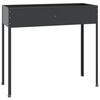 vidaXL Fioriera da Giardino Antracite 100,5x40,5x90 cm Acciaio Zincato
