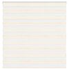 vidaXL Tenda a Rullo Zebra Larghezza Tessuto 140,9 cm Poliestere